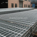 Bentuk Datar Panas Mencelupkan Galvanized Steel Grating